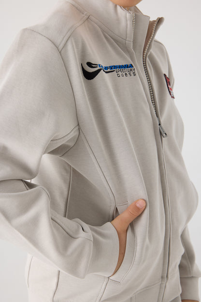 Boy Grey Tracksuit Top