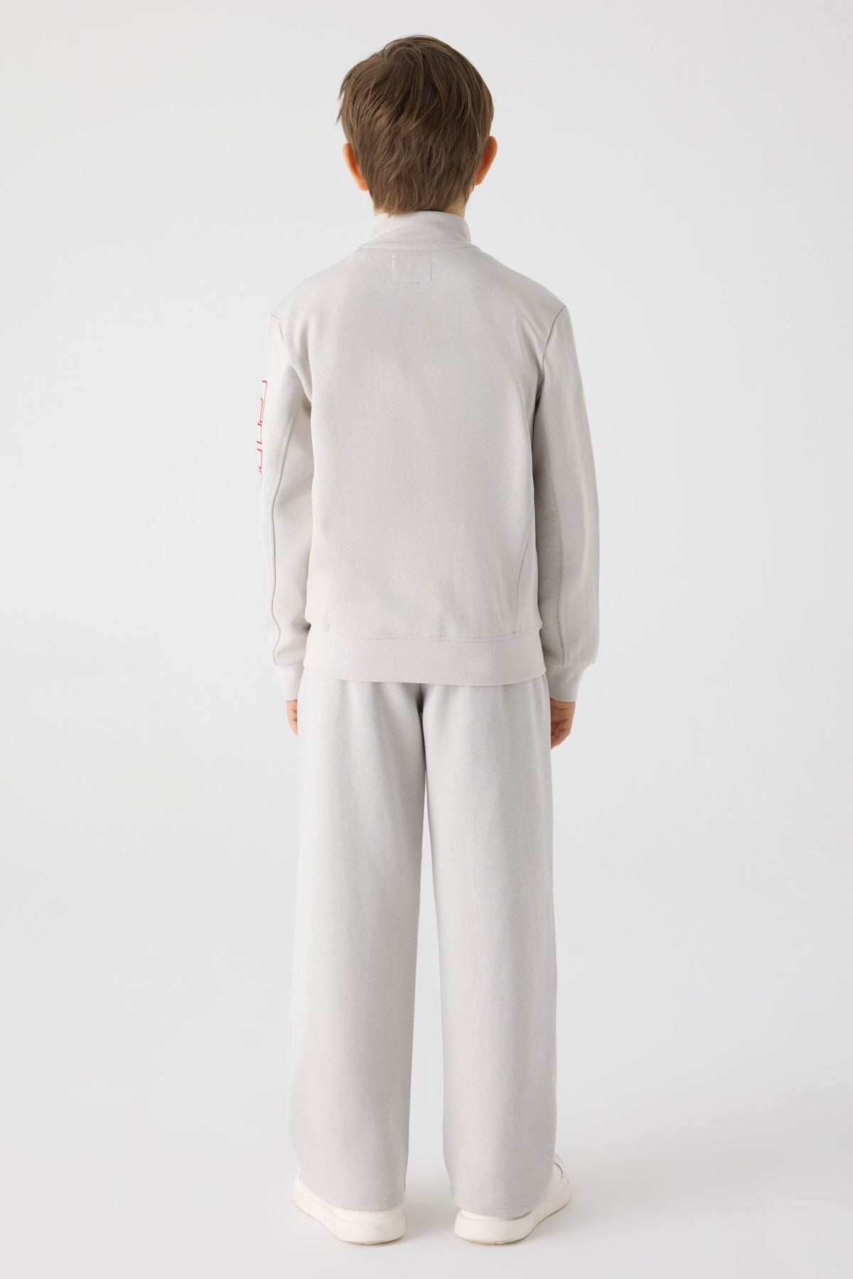 Boy Grey Tracksuit Top