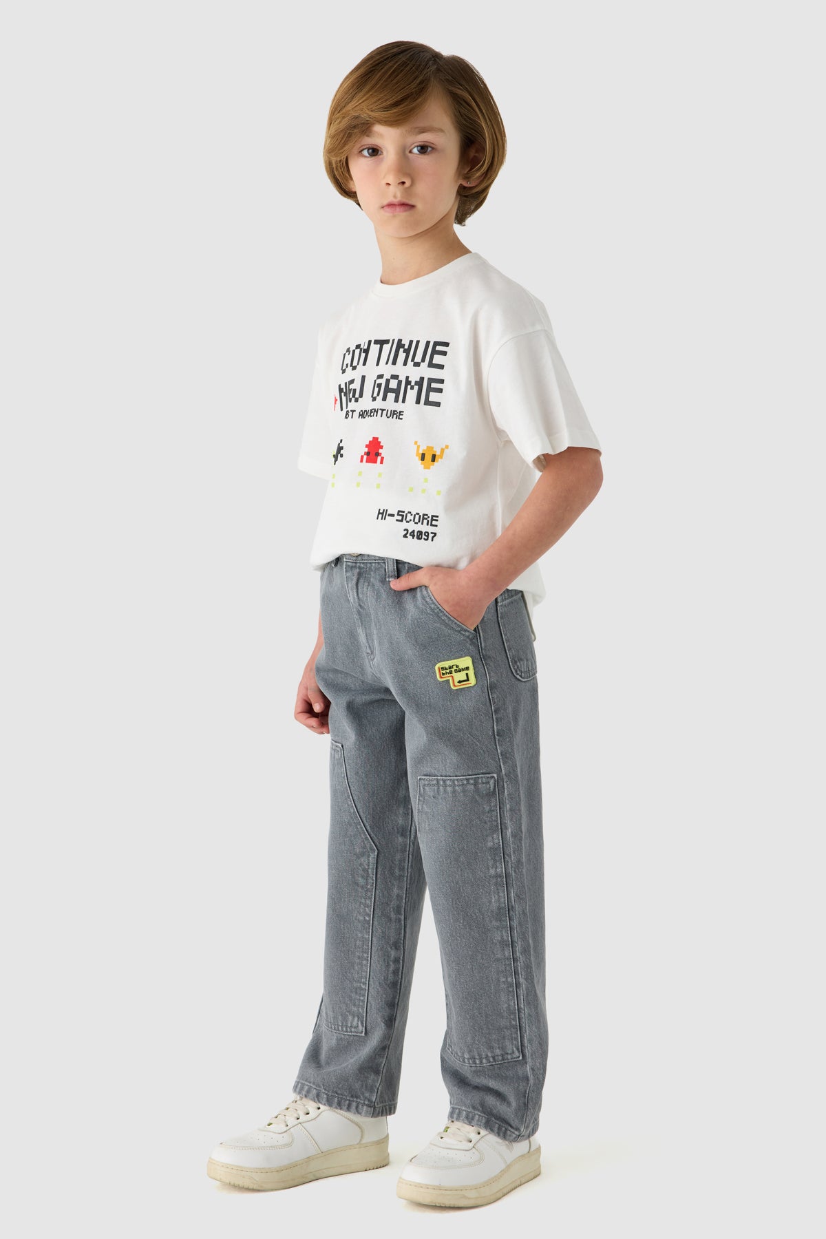 Boy Grey Trousers