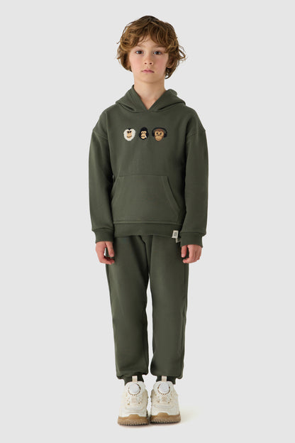 Boy Khaki Sweatshirt