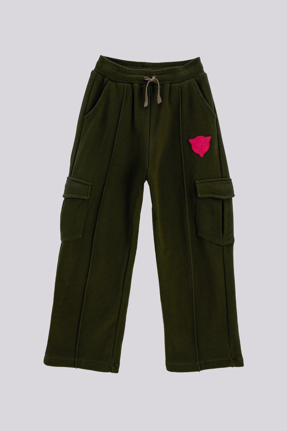 Boy Khaki Tracksuit Bottom