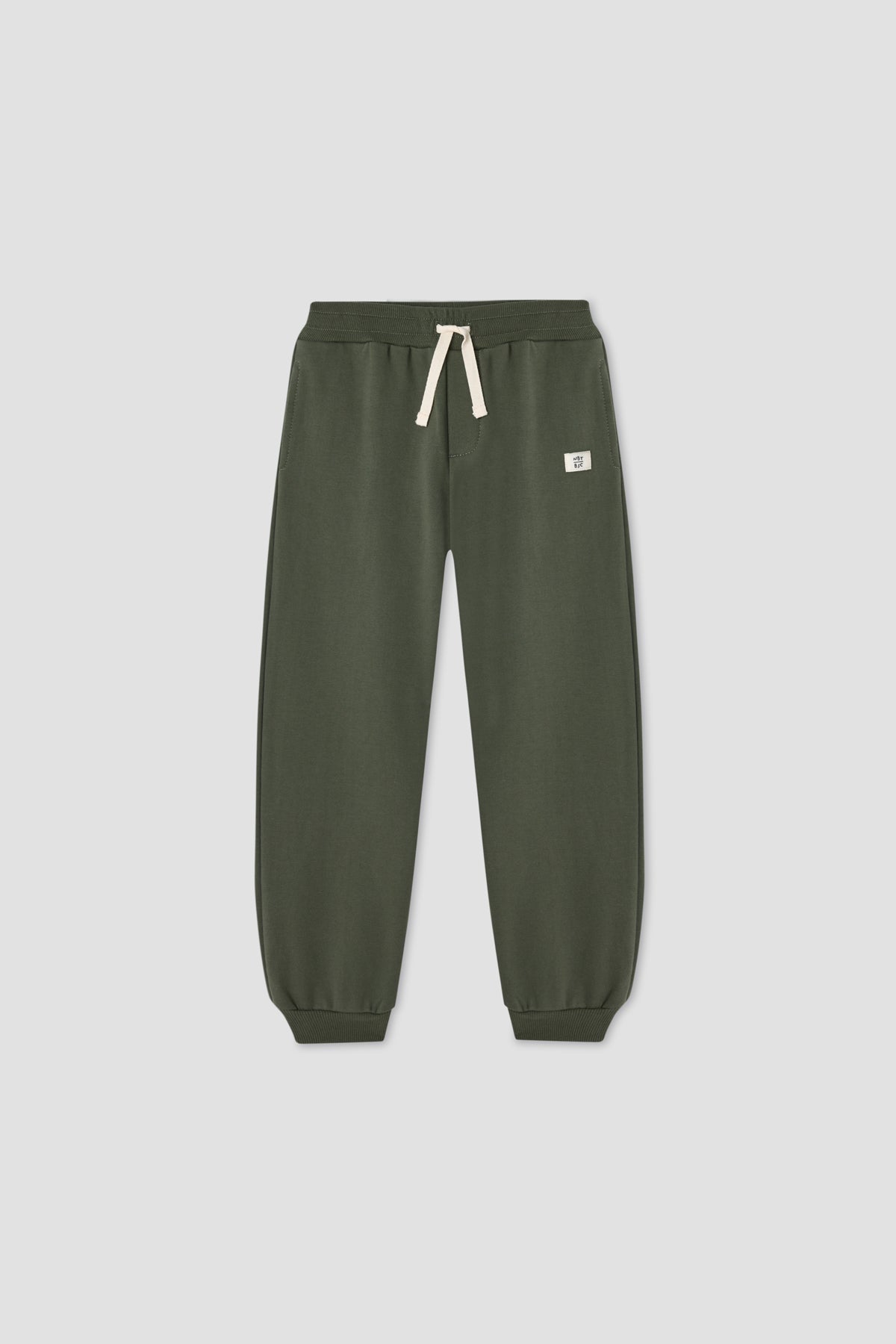 Boy Khaki Tracksuit Bottom