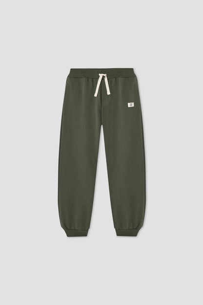 Boy Khaki Tracksuit Bottom