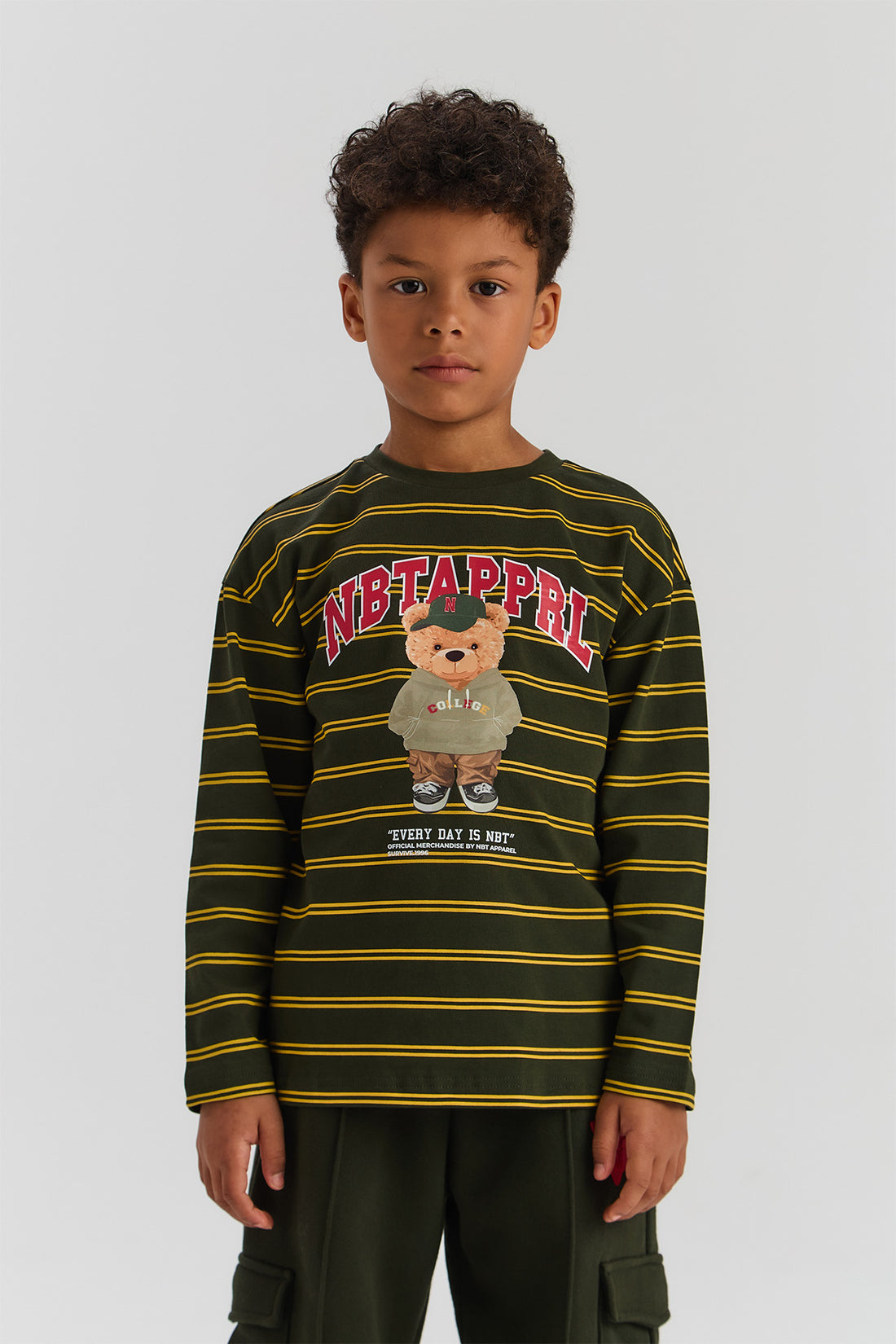 Boy Khaki Tshirt