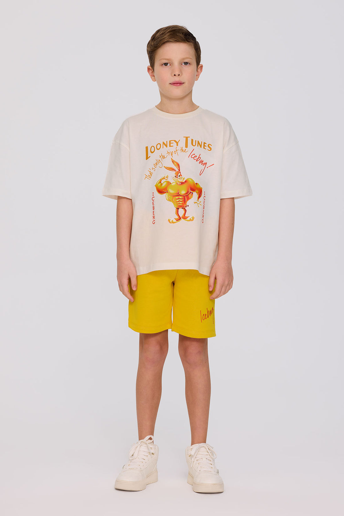 Boy Kırık White Tshirt