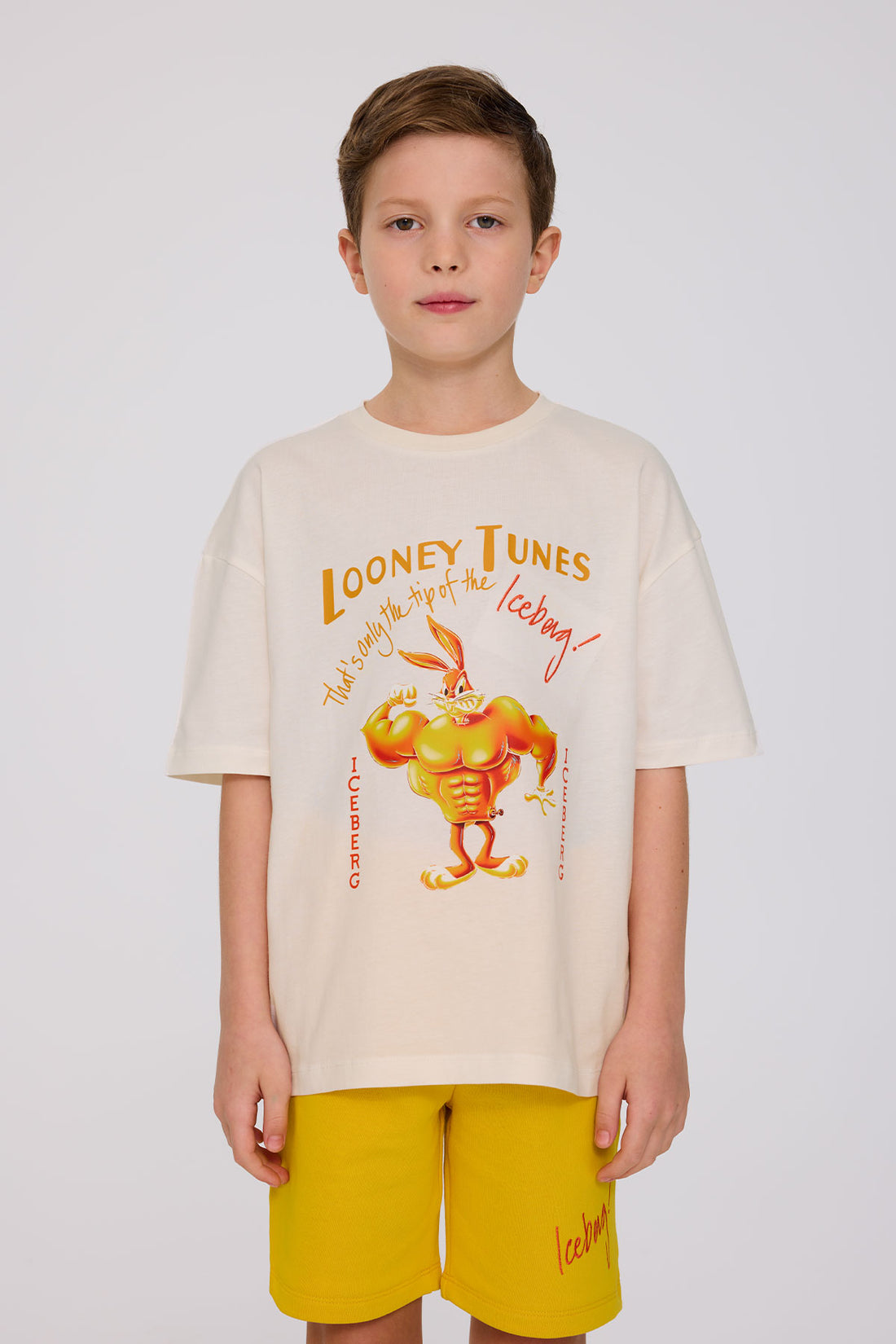 Boy Kırık White Tshirt