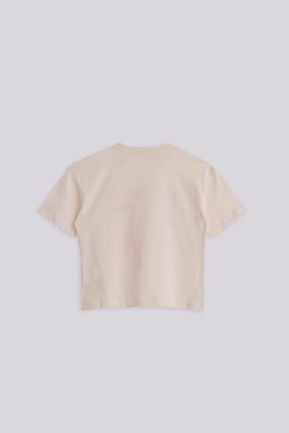 Boy Kırık White Tshirt