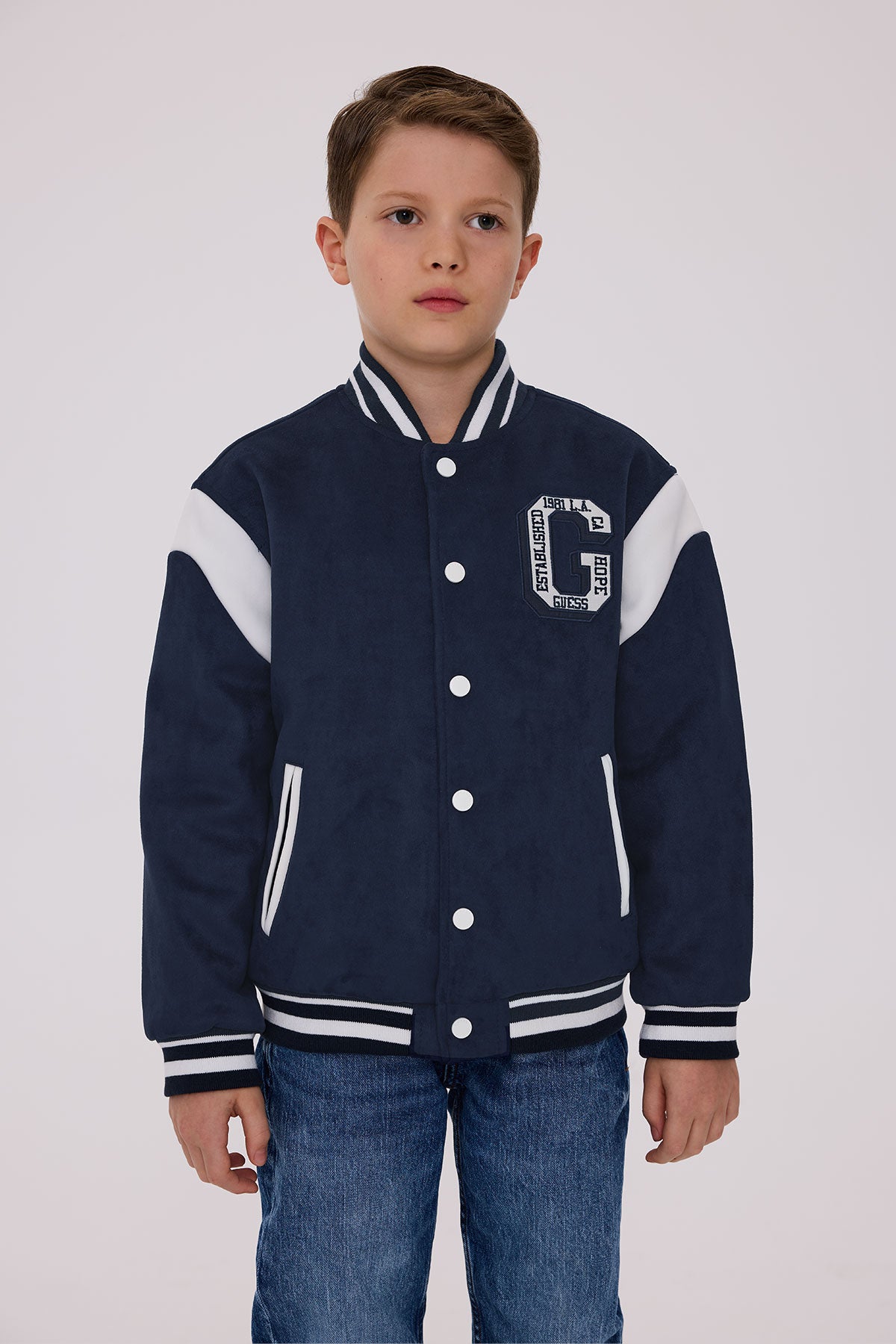 Boy Navy Blue Jacket