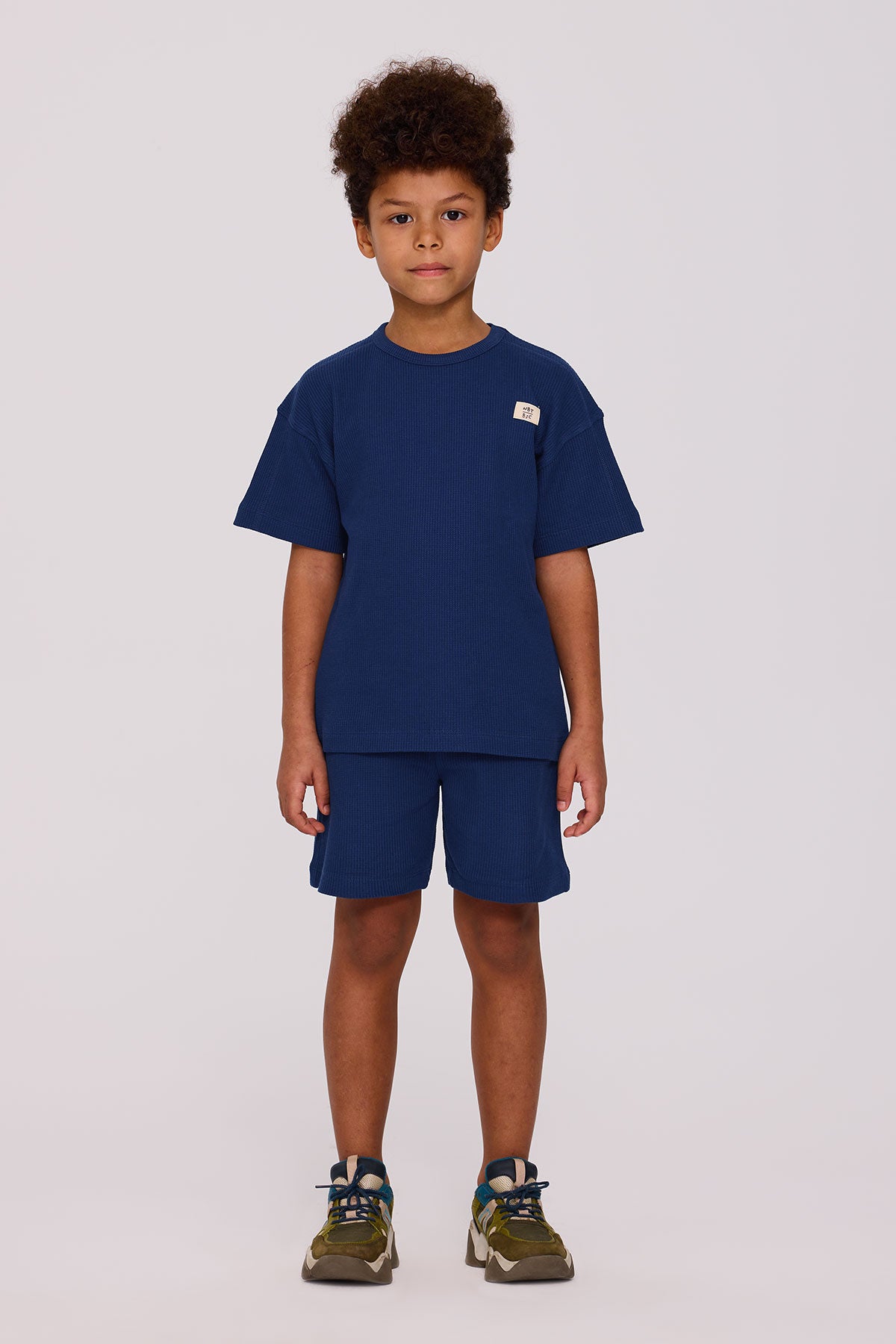 Boy Navy Blue Pajama Set