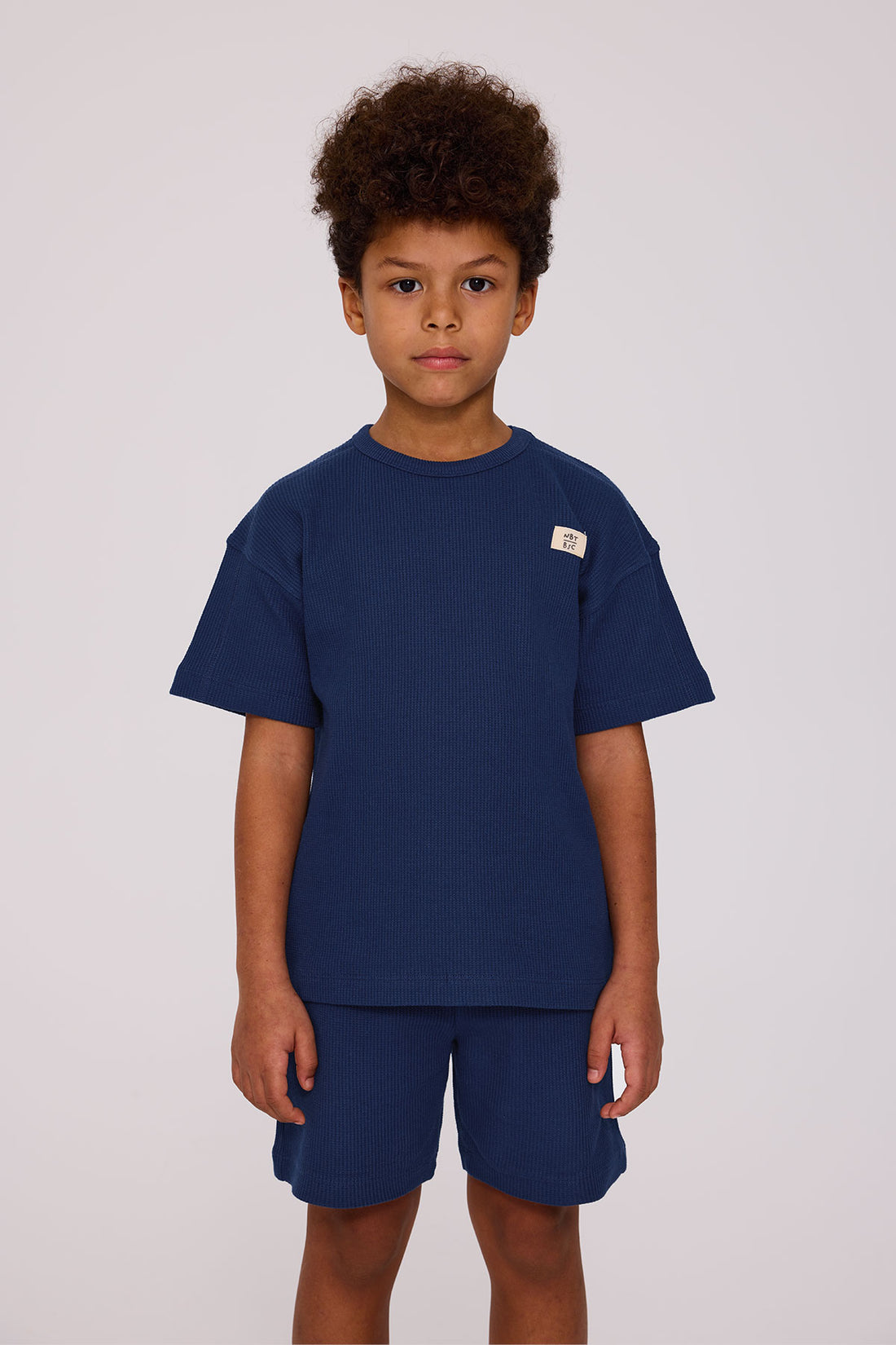 Boy Navy Blue Pajama Set