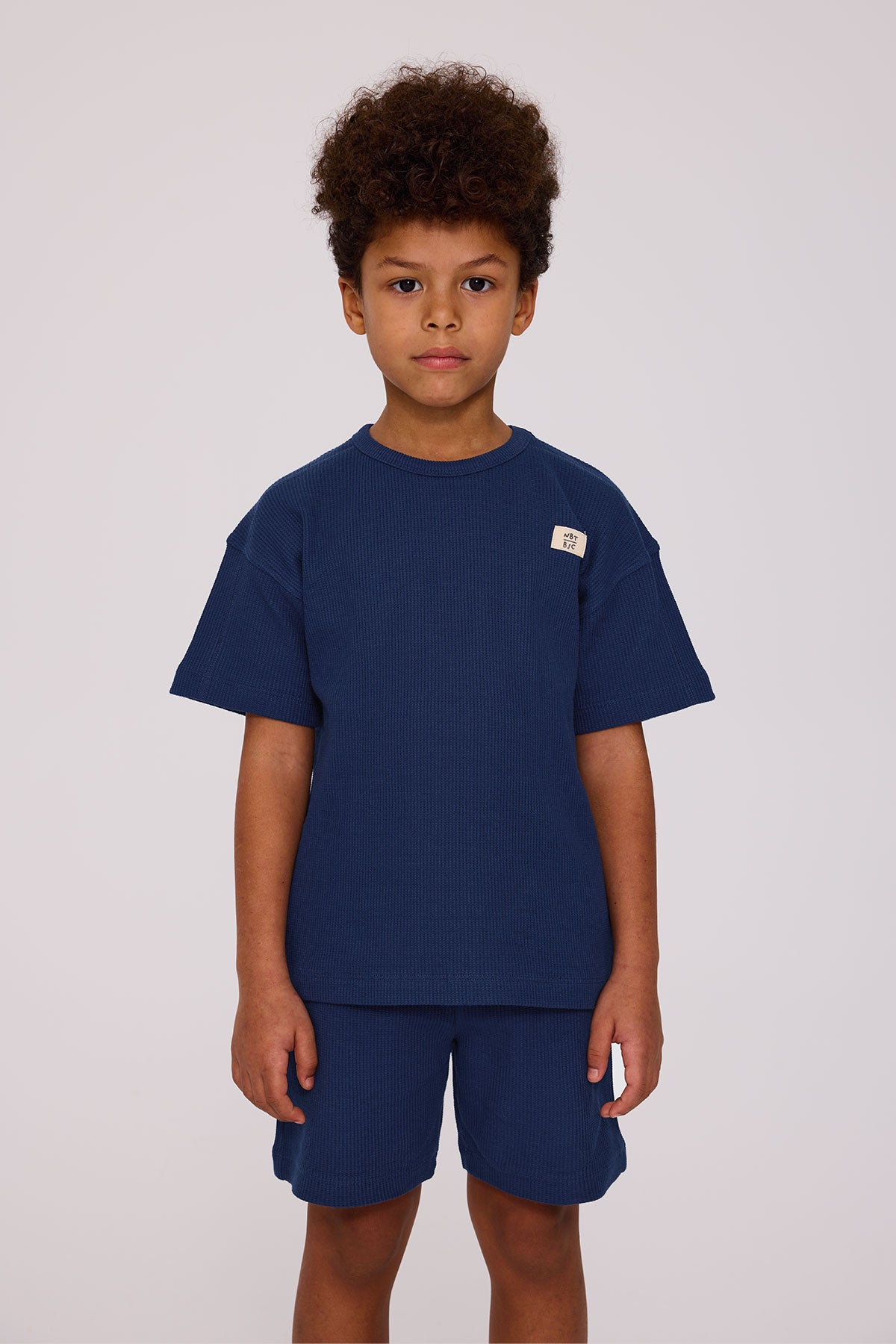 Boy Navy Blue Pajama Set