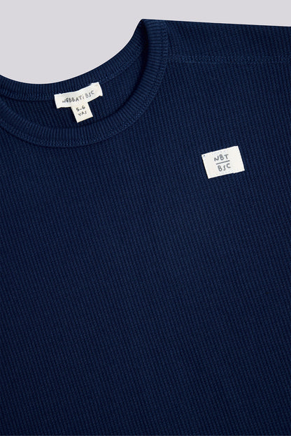 Boy Navy Blue Pajama Set