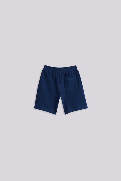 Boy Navy Blue Pajama Set
