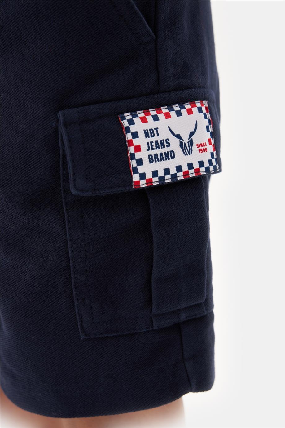 Boy Navy Blue Shorts - BgStore