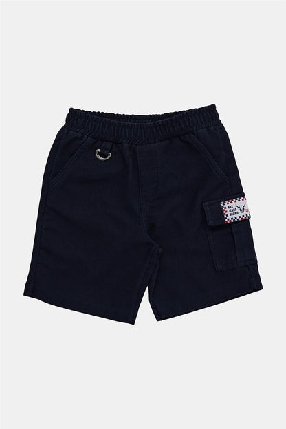 Boy Navy Blue Shorts - BgStore