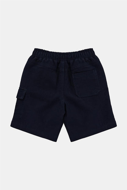 Boy Navy Blue Shorts - BgStore