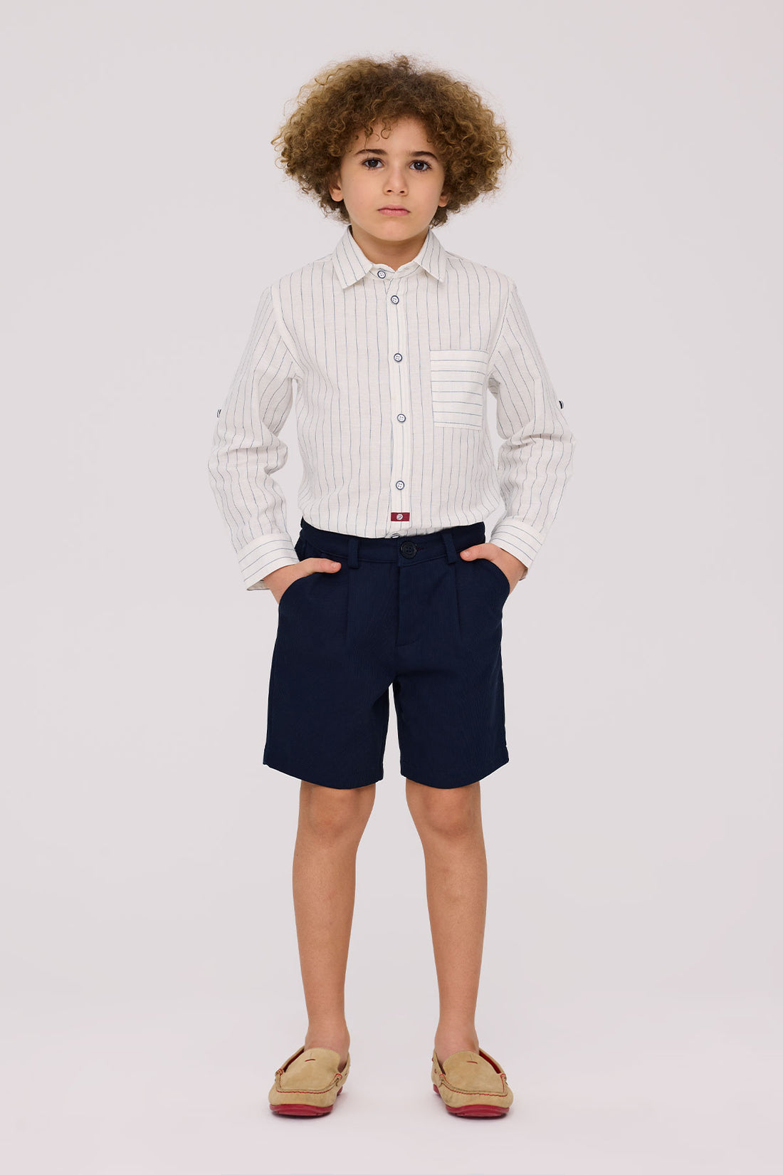 Boy Navy Blue Shorts