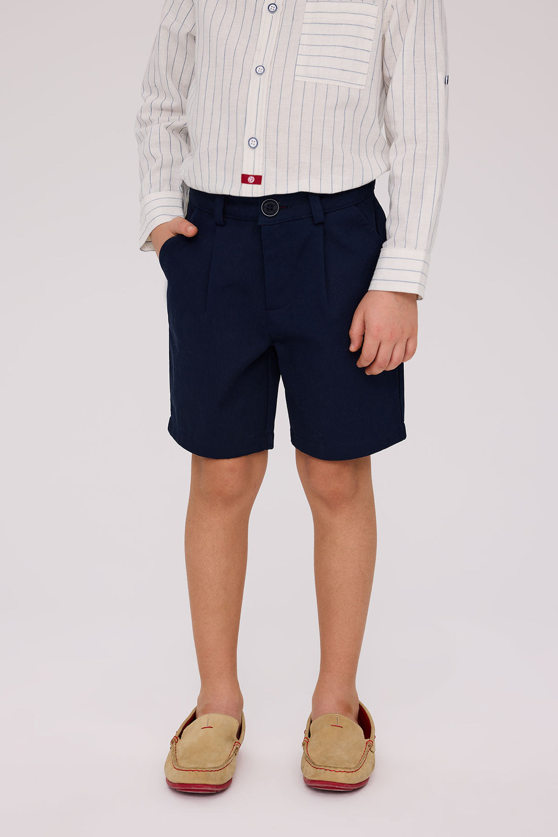 Boy Navy Blue Shorts