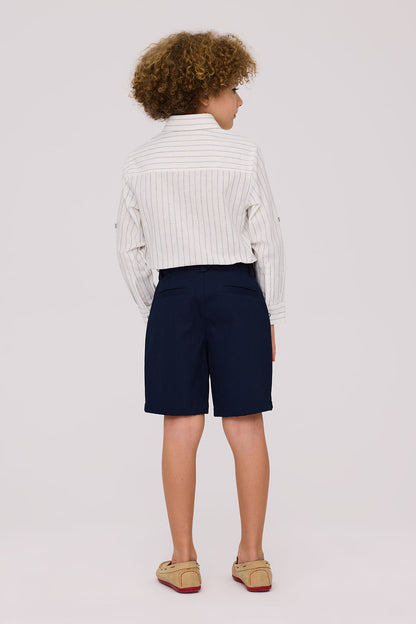 Boy Navy Blue Shorts