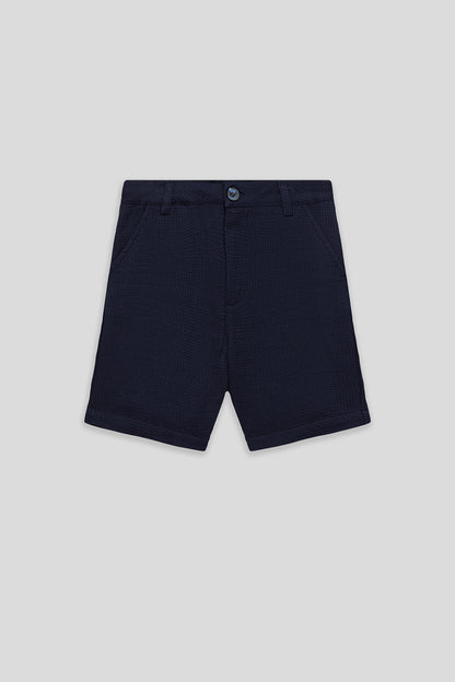 Boy Navy Blue Shorts