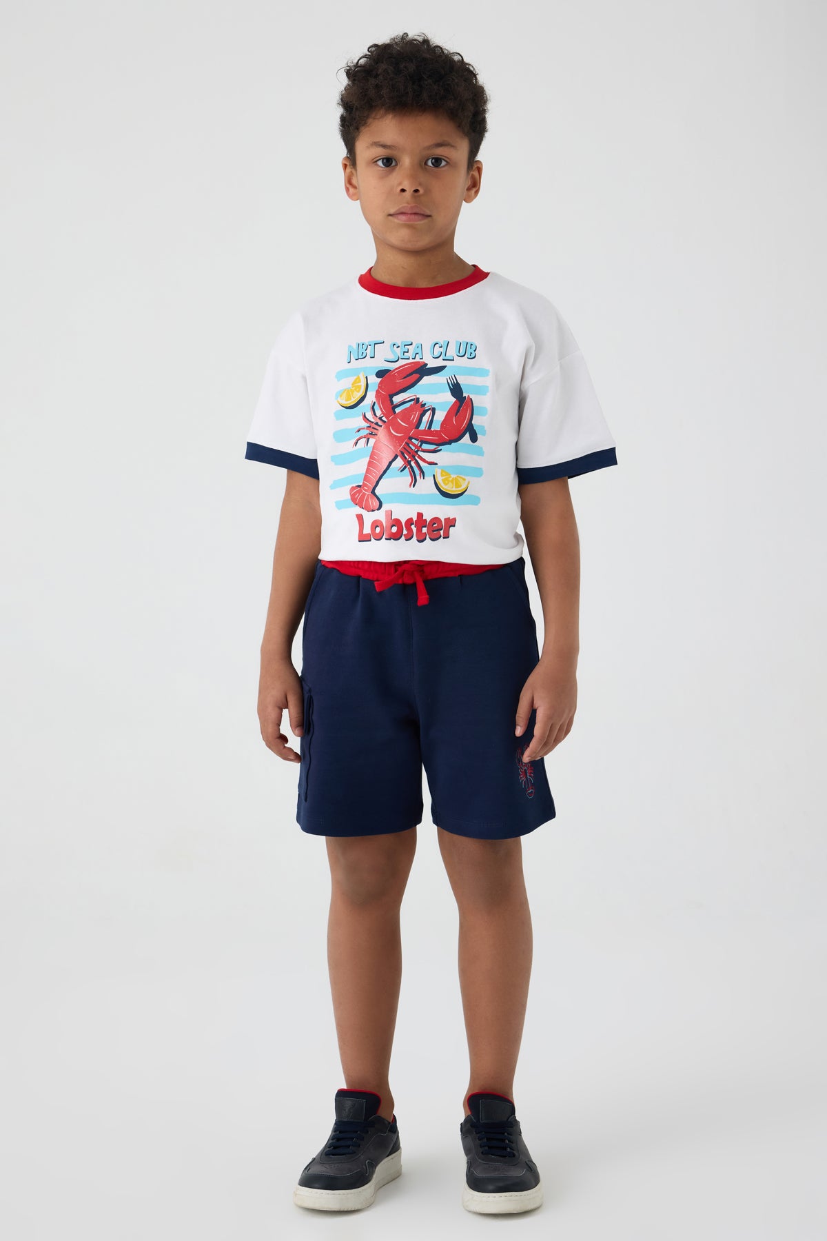 Boy Navy Blue Shorts
