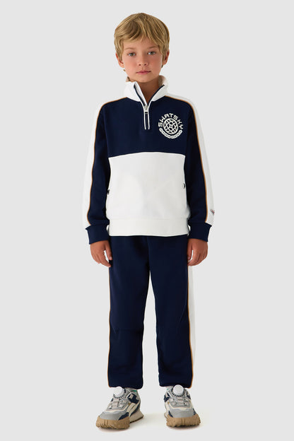 Boy Navy Blue Sweatshirt