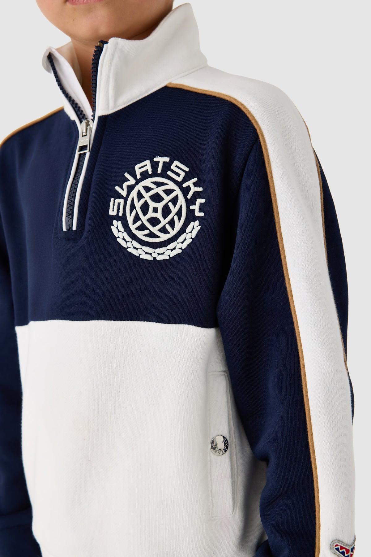 Boy Navy Blue Sweatshirt