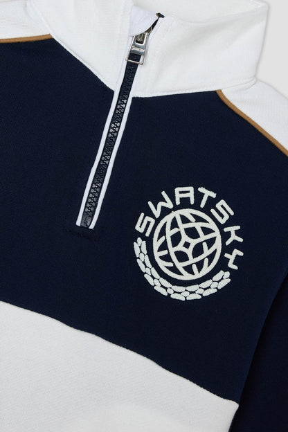 Boy Navy Blue Sweatshirt