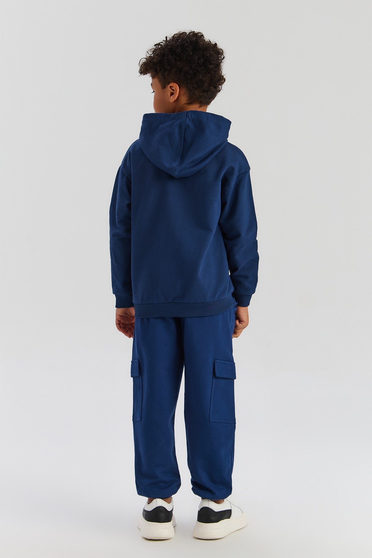 Boy Navy Blue Tracksuit Bottom