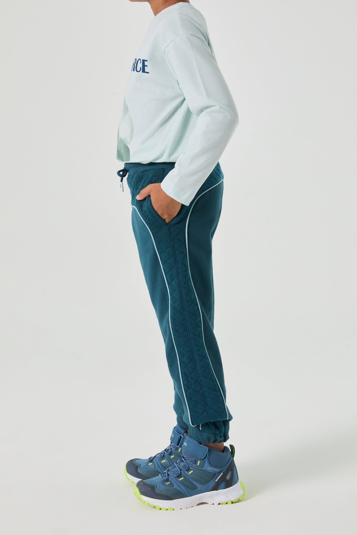 Boy Navy Blue Tracksuit Bottom