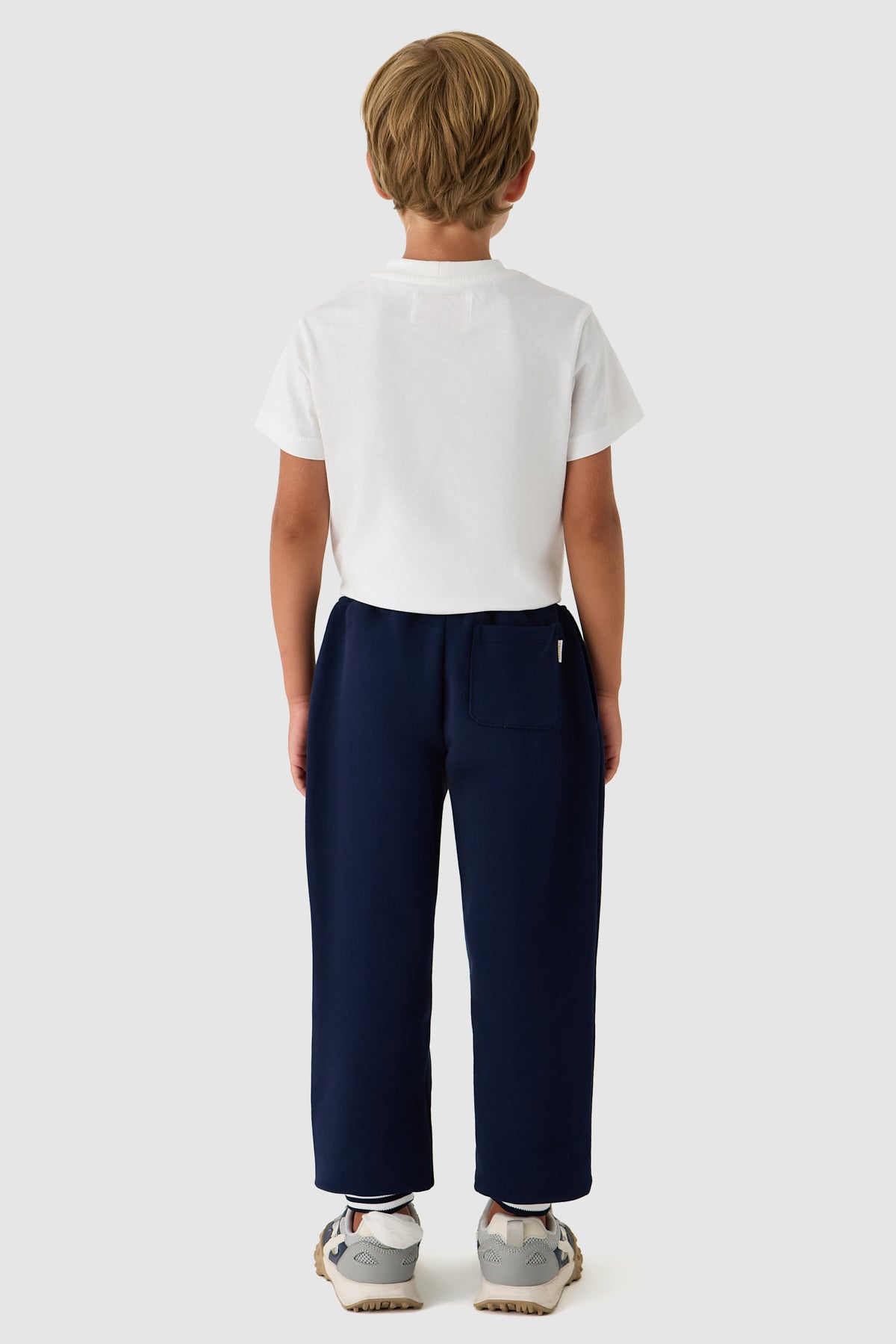 Boy Navy Blue Tracksuit Bottom