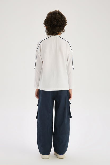 Boy Navy Blue Trousers