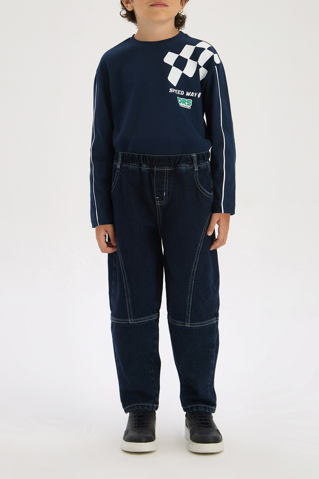 Boy Navy Blue Trousers