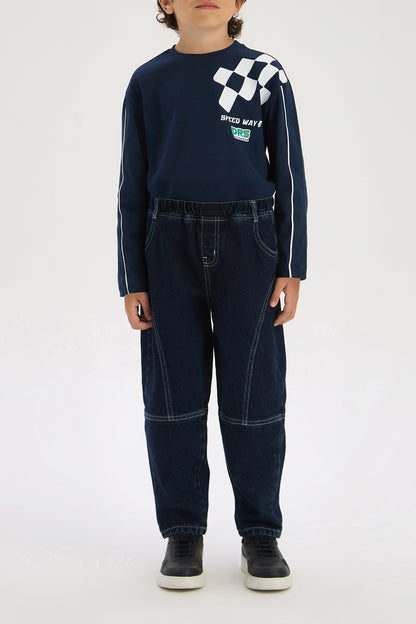 Boy Navy Blue Trousers