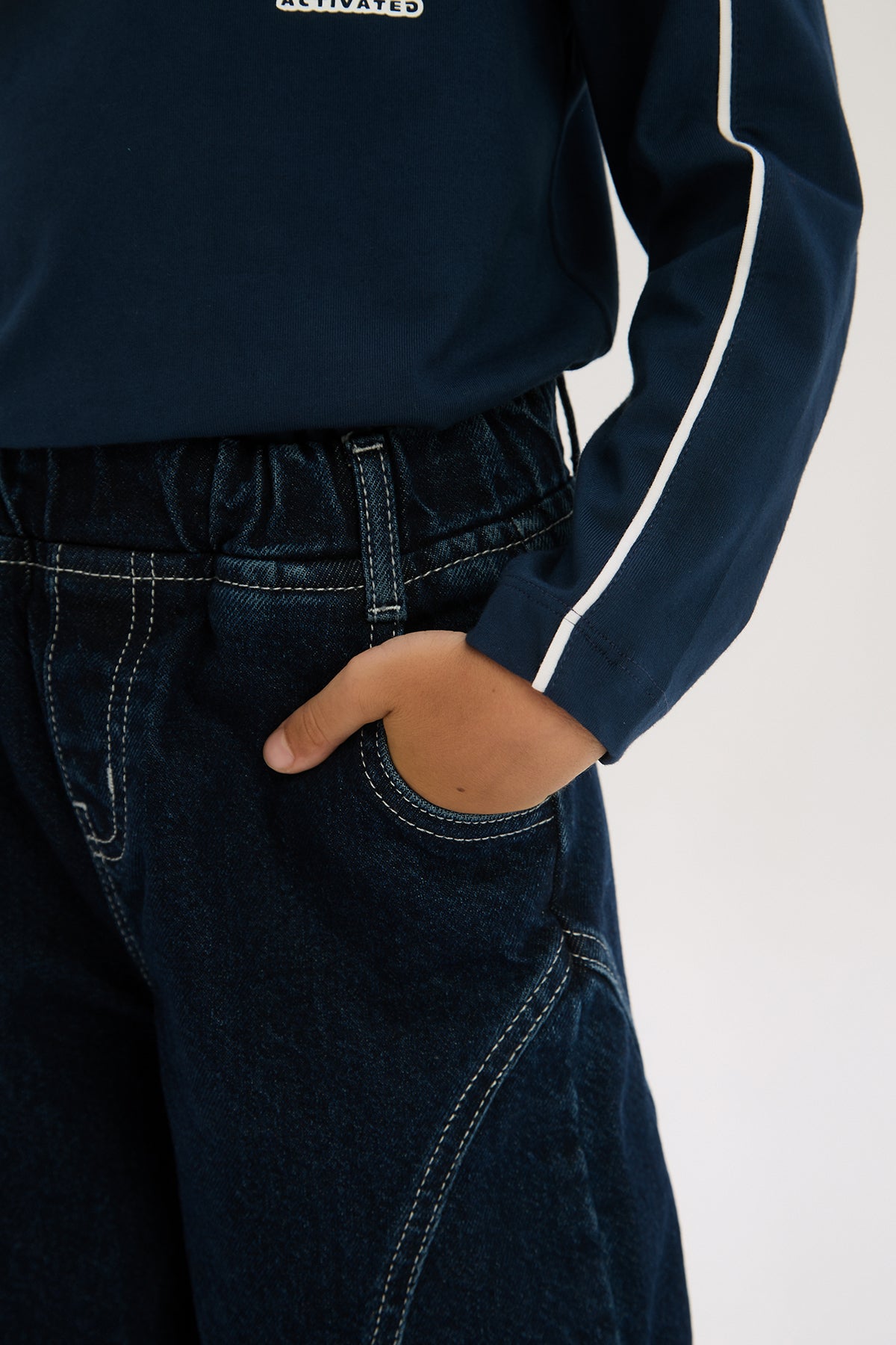 Boy Navy Blue Trousers