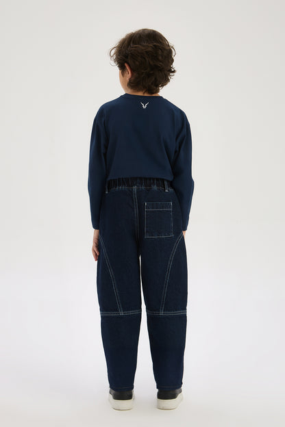 Boy Navy Blue Trousers