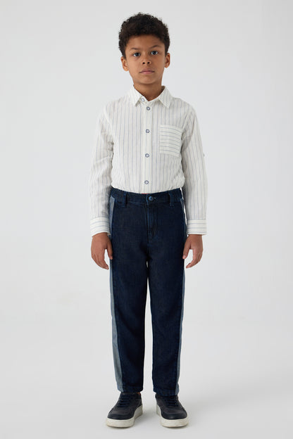 Boy Navy Blue Trousers