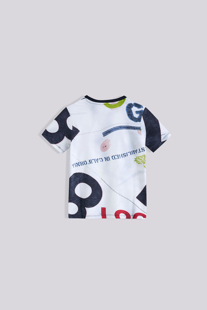 Boy Navy Blue Tshirt