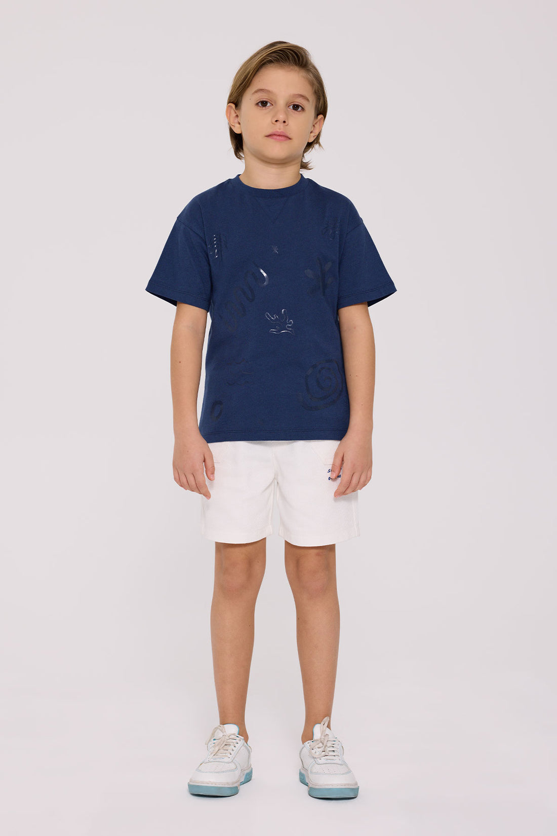 Boy Navy Blue Tshirt