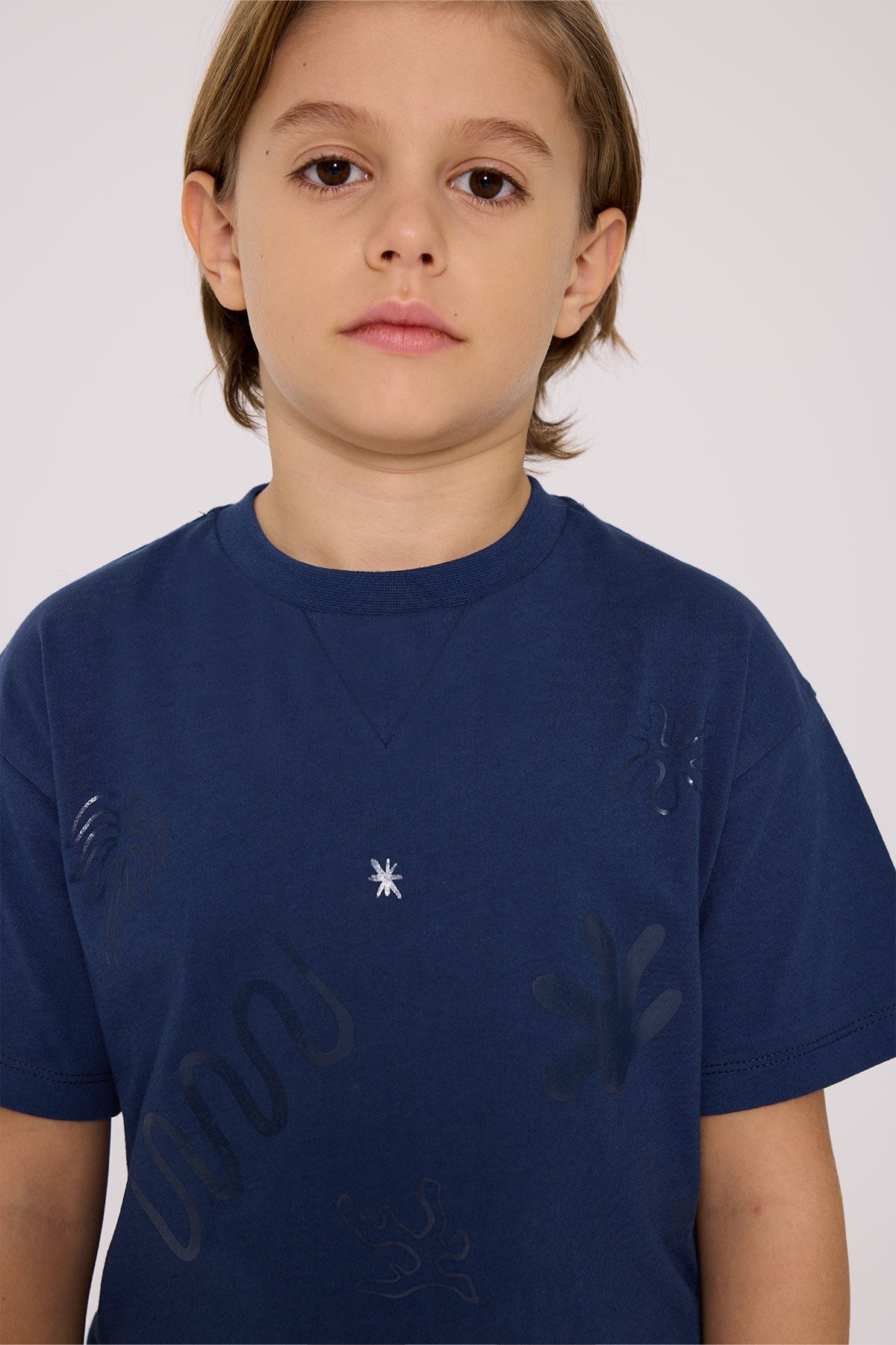 Boy Navy Blue Tshirt