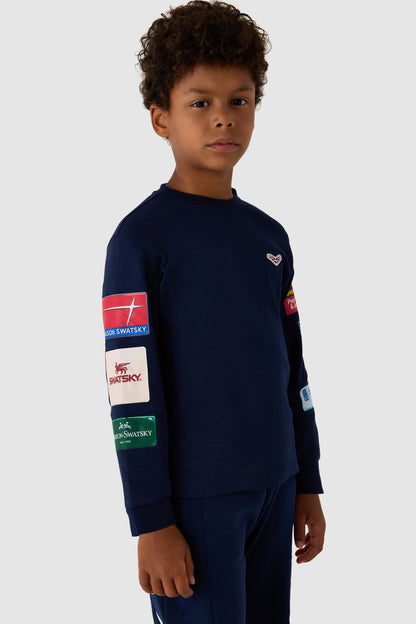 Boy Navy Blue Tshirt