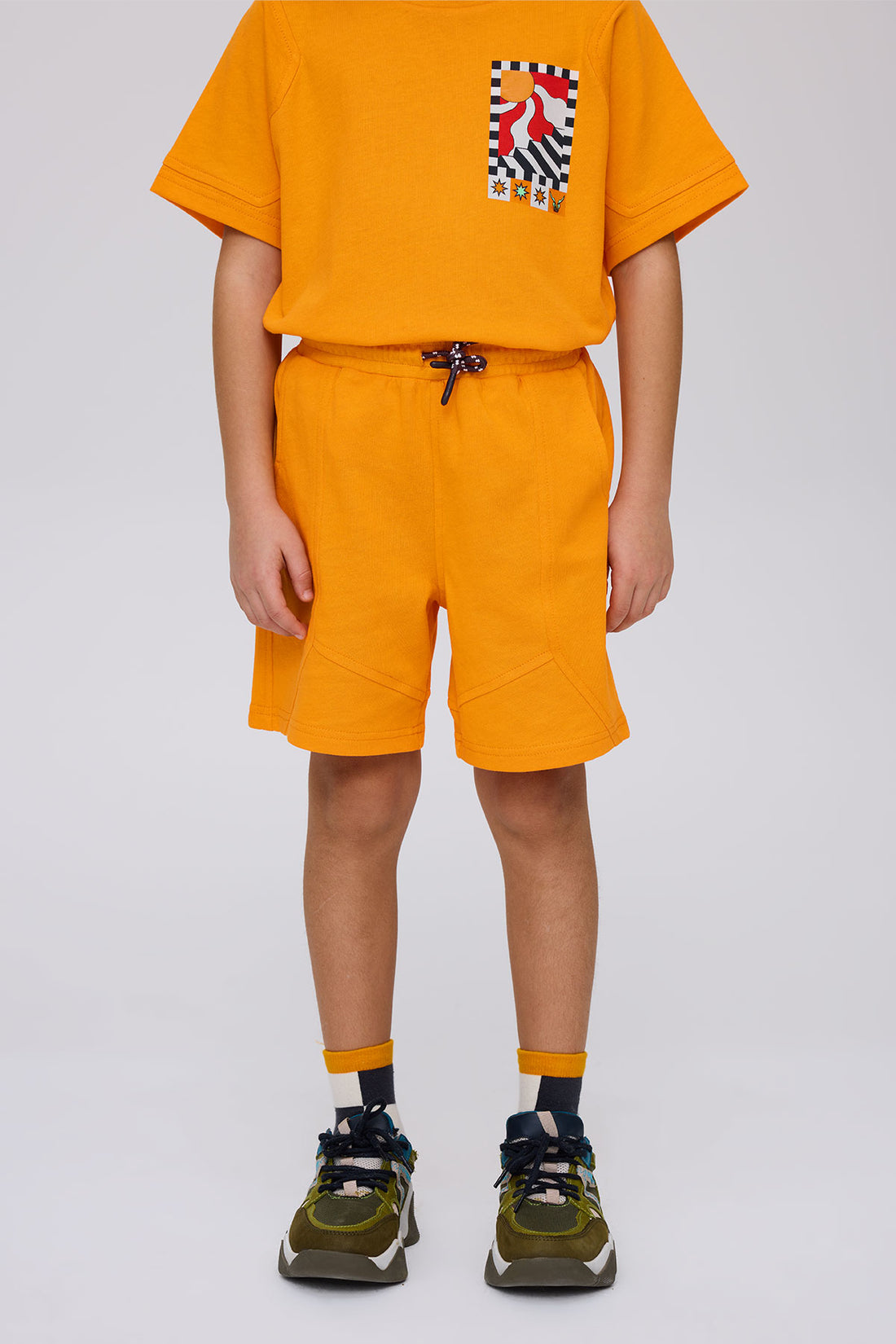 Boy Orange Shorts