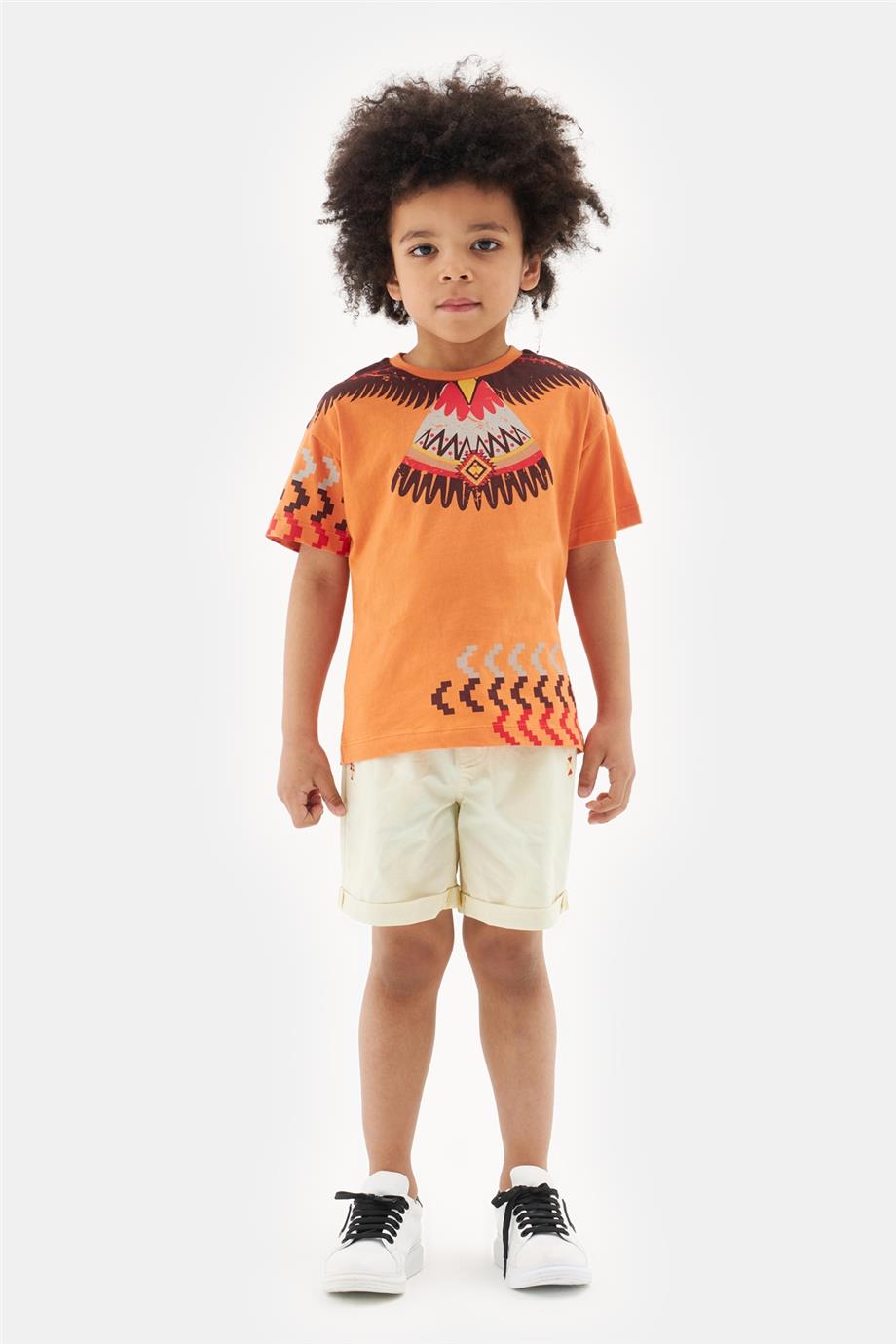 Boy Orange Tshirt - BgStore