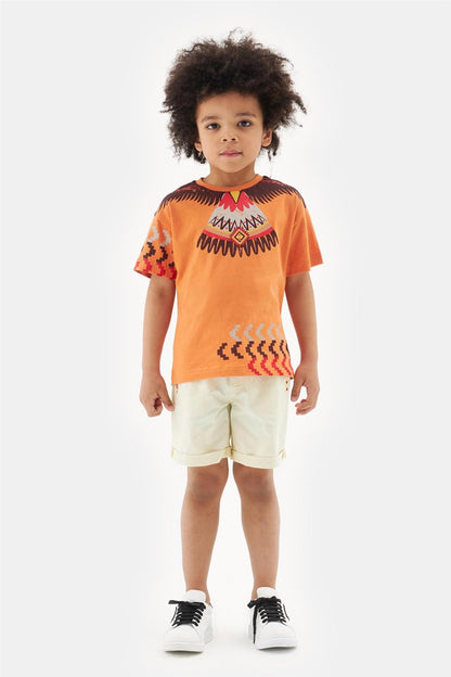 Boy Orange Tshirt - BgStore