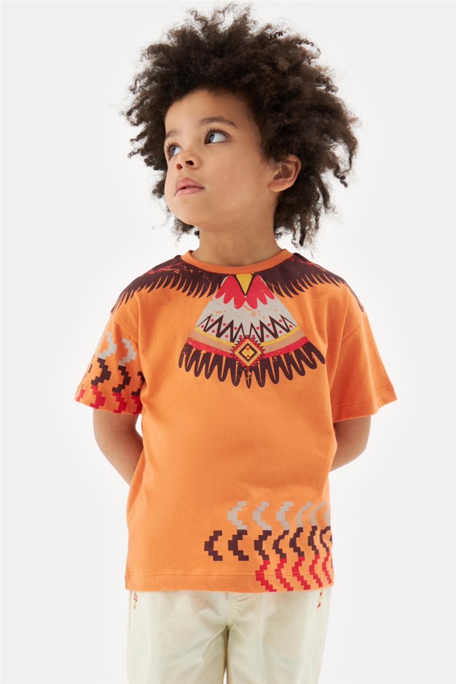 Boy Orange Tshirt - BgStore