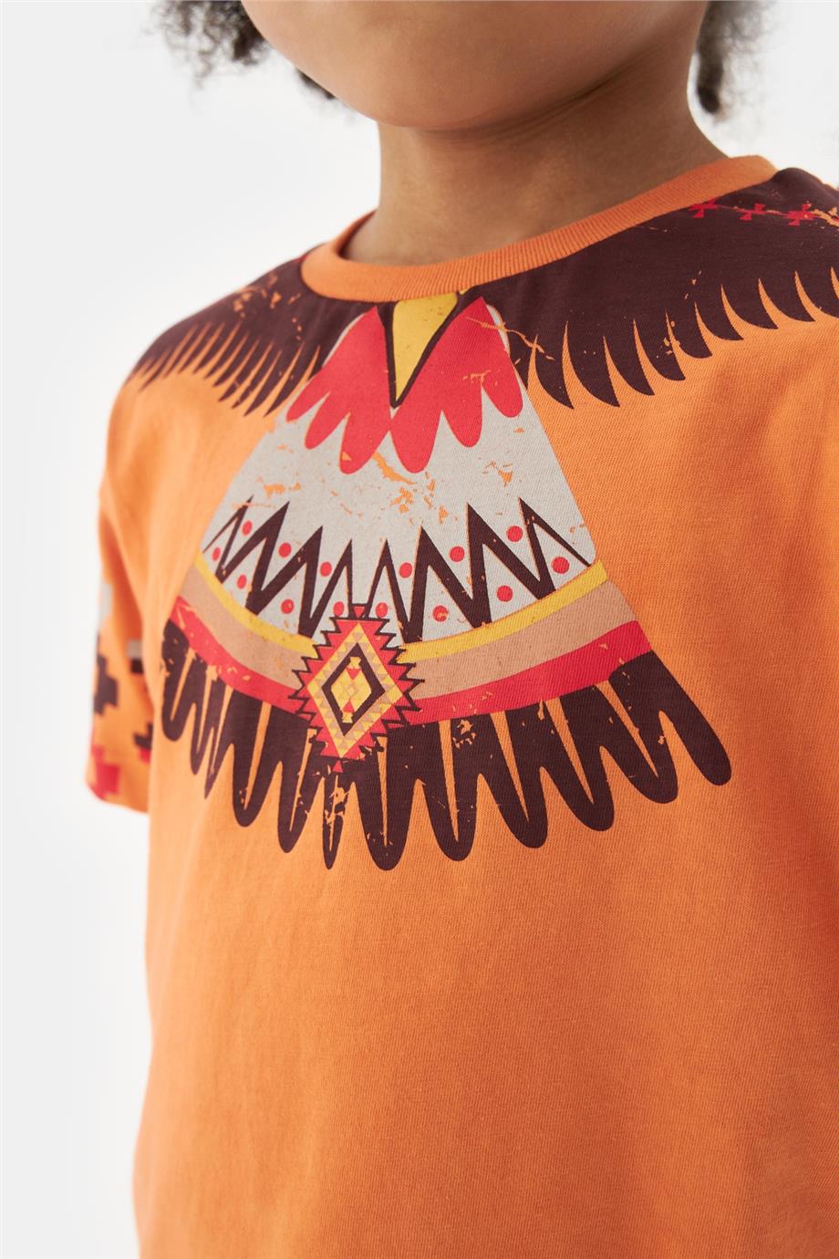 Boy Orange Tshirt - BgStore