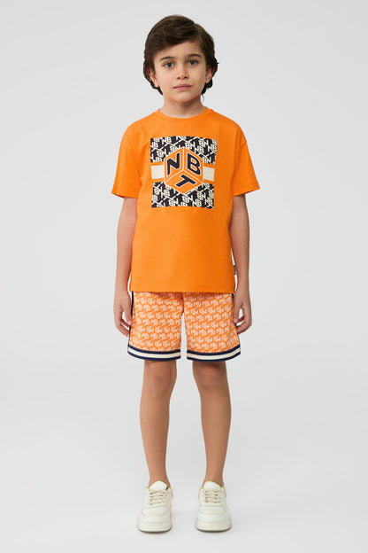 Boy Orange Tshirt