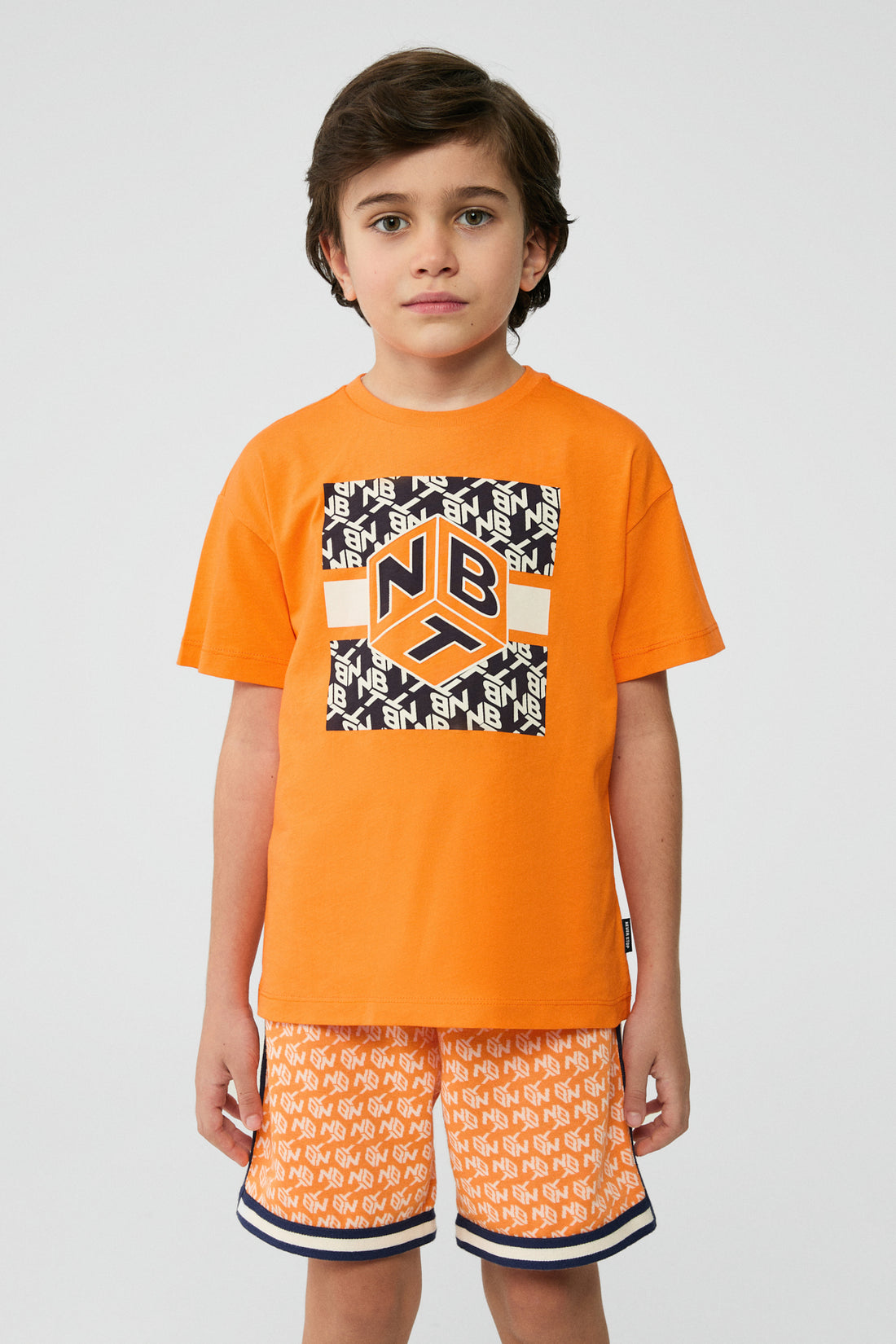 Boy Orange Tshirt