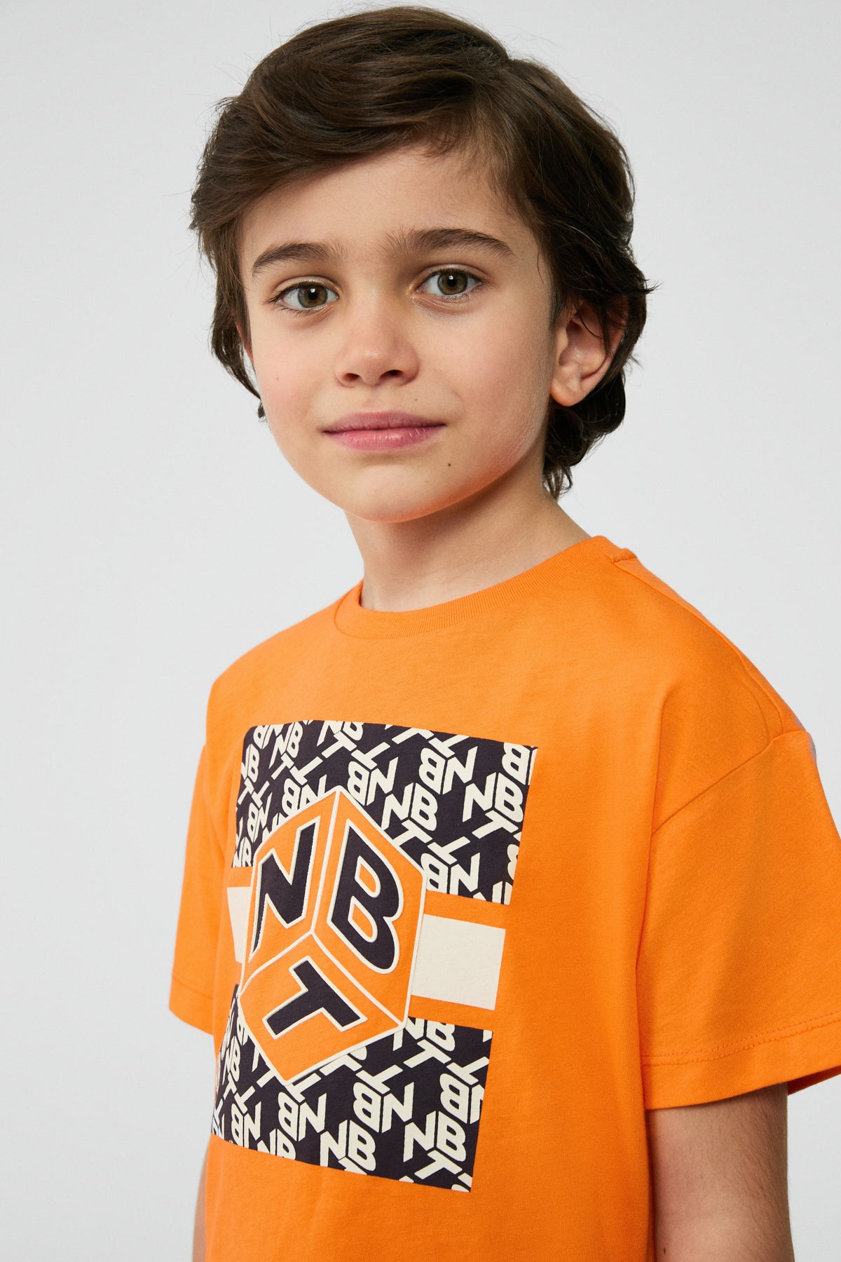 Boy Orange Tshirt