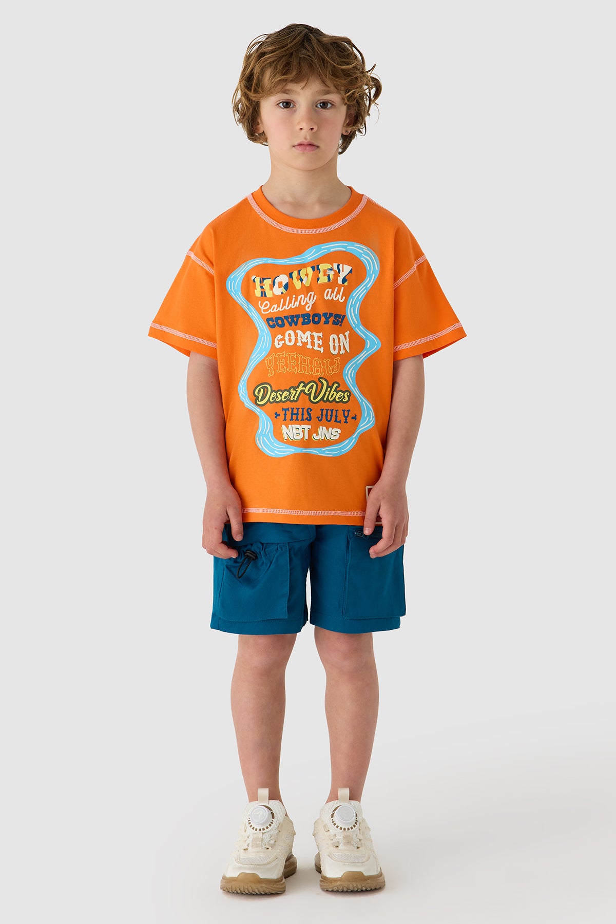 Boy Orange Tshirt
